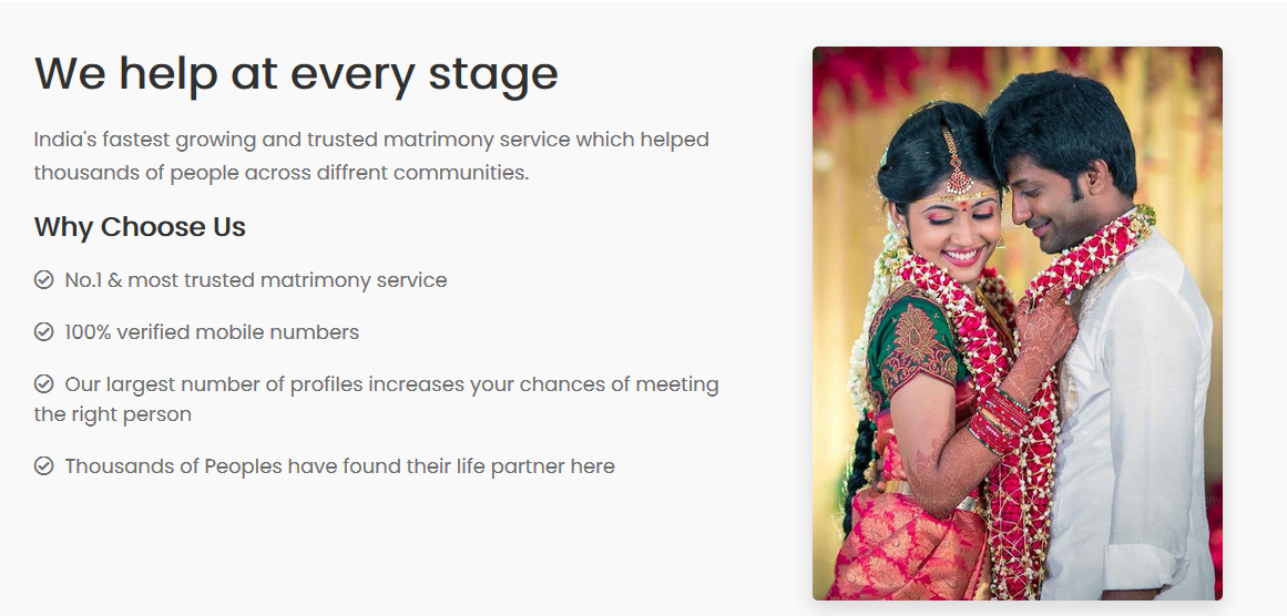 responsive matrimonial script